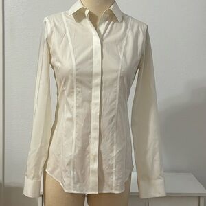 White House Black Market button down shirt, size 2